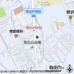 長野県佐久市取出町196周辺の地図