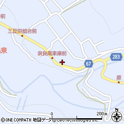 長野県松本市入山辺4785-1周辺の地図