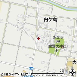 埼玉県深谷市内ケ島600周辺の地図