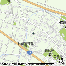 埼玉県深谷市岡3232周辺の地図