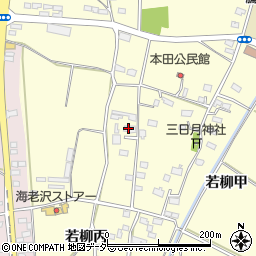 茨城県下妻市若柳甲周辺の地図