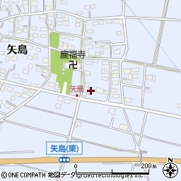 埼玉県深谷市矢島757周辺の地図
