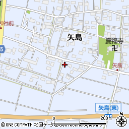 埼玉県深谷市矢島674周辺の地図