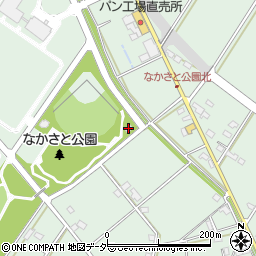 千代田町役場　なかさと公園管理棟周辺の地図