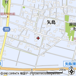 埼玉県深谷市矢島641周辺の地図