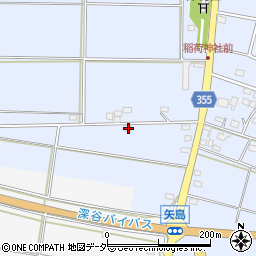埼玉県深谷市矢島404周辺の地図