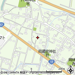 埼玉県深谷市岡3102周辺の地図