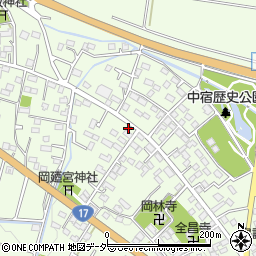埼玉県深谷市岡3238周辺の地図