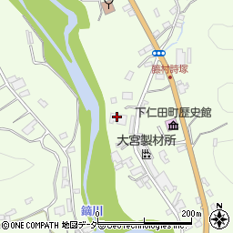 下仁田町森林組合周辺の地図
