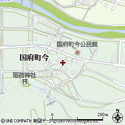 岐阜県高山市国府町今周辺の地図