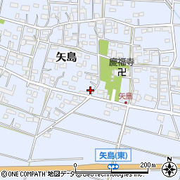 埼玉県深谷市矢島631周辺の地図