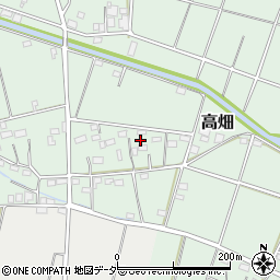 埼玉県深谷市高畑482周辺の地図