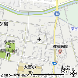 埼玉県深谷市内ケ島759周辺の地図