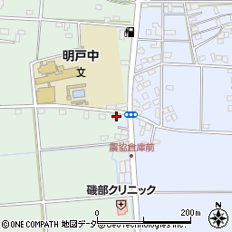 埼玉県深谷市新井45周辺の地図
