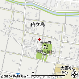 埼玉県深谷市内ケ島703周辺の地図