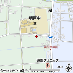 埼玉県深谷市新井50周辺の地図