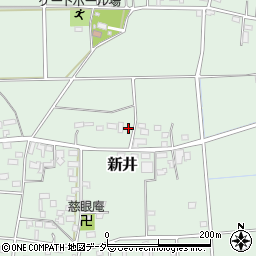 埼玉県深谷市新井439周辺の地図