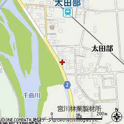 長野県佐久市太田部302-1周辺の地図