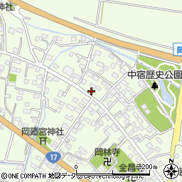 埼玉県深谷市岡3237周辺の地図