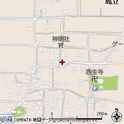長野県松本市島立3981周辺の地図