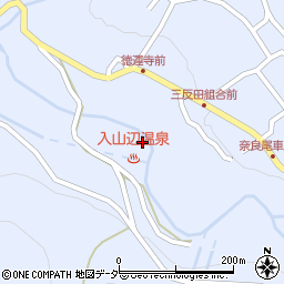 長野県松本市入山辺4099周辺の地図
