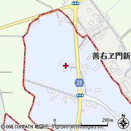 茨城県結城郡八千代町塩本287周辺の地図