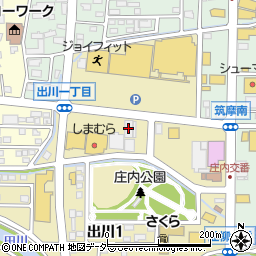 株式会社新村　松本支店周辺の地図