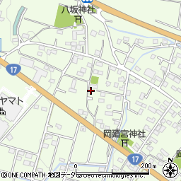 埼玉県深谷市岡3101周辺の地図