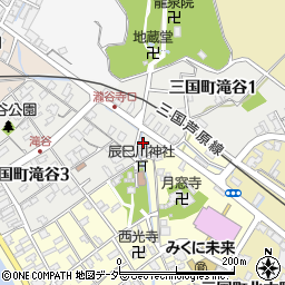 読売新聞三国販売店周辺の地図