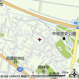 埼玉県深谷市岡3239周辺の地図