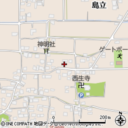 長野県松本市島立3986周辺の地図