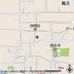 長野県松本市島立3980周辺の地図