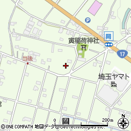 埼玉県深谷市岡1561周辺の地図