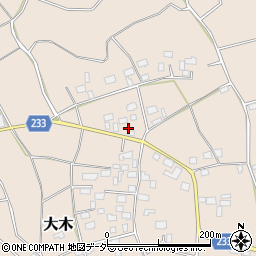 茨城県下妻市大木1627周辺の地図