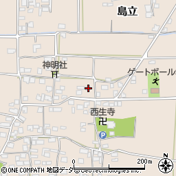 長野県松本市島立3987周辺の地図
