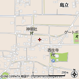 長野県松本市島立3982周辺の地図