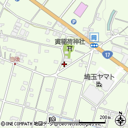埼玉県深谷市岡1690周辺の地図