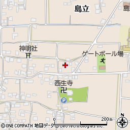 長野県松本市島立3989周辺の地図