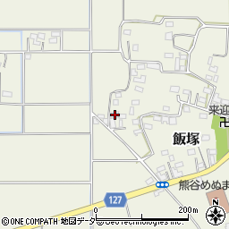 埼玉県熊谷市飯塚957周辺の地図