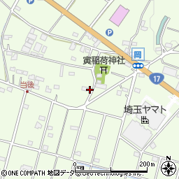 埼玉県深谷市岡1560周辺の地図