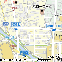 ローソン松本庄内店周辺の地図