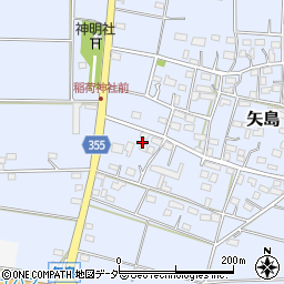 埼玉県深谷市矢島657周辺の地図