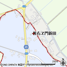 茨城県結城郡八千代町塩本280周辺の地図