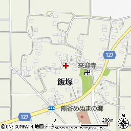 埼玉県熊谷市飯塚933周辺の地図