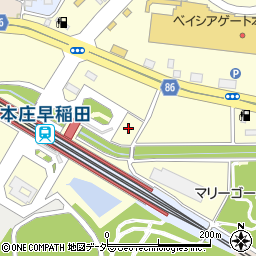 埼玉県本庄市早稲田の杜1丁目周辺の地図