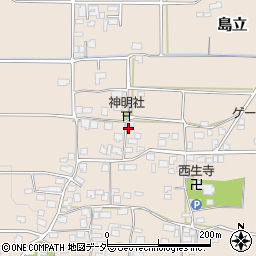 長野県松本市島立3979周辺の地図