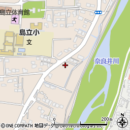 長野県松本市島立3606周辺の地図