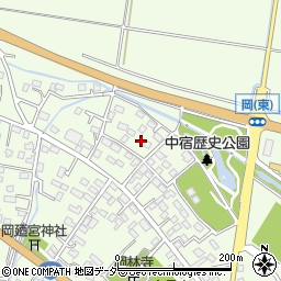 埼玉県深谷市岡3241周辺の地図
