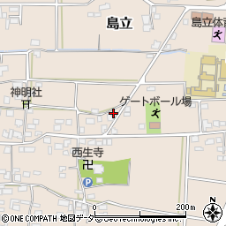 長野県松本市島立3990周辺の地図