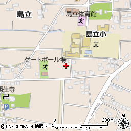 長野県松本市島立3996周辺の地図